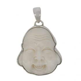 sterling silver Buddha pendant