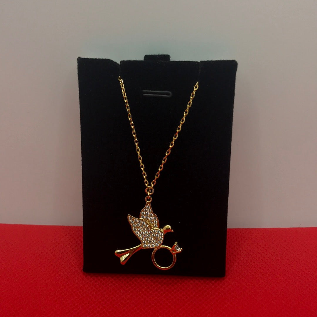 Collier plaqué or