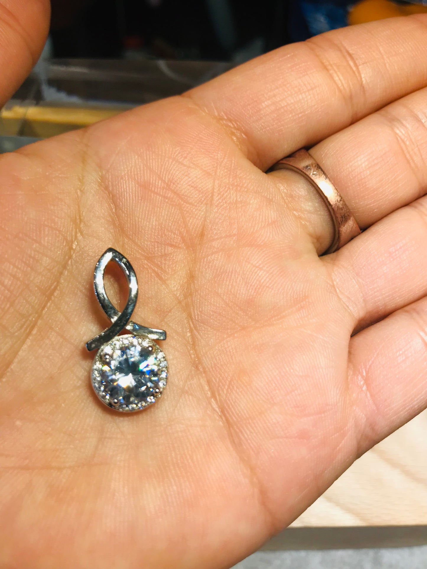 pendentif en argent sterling