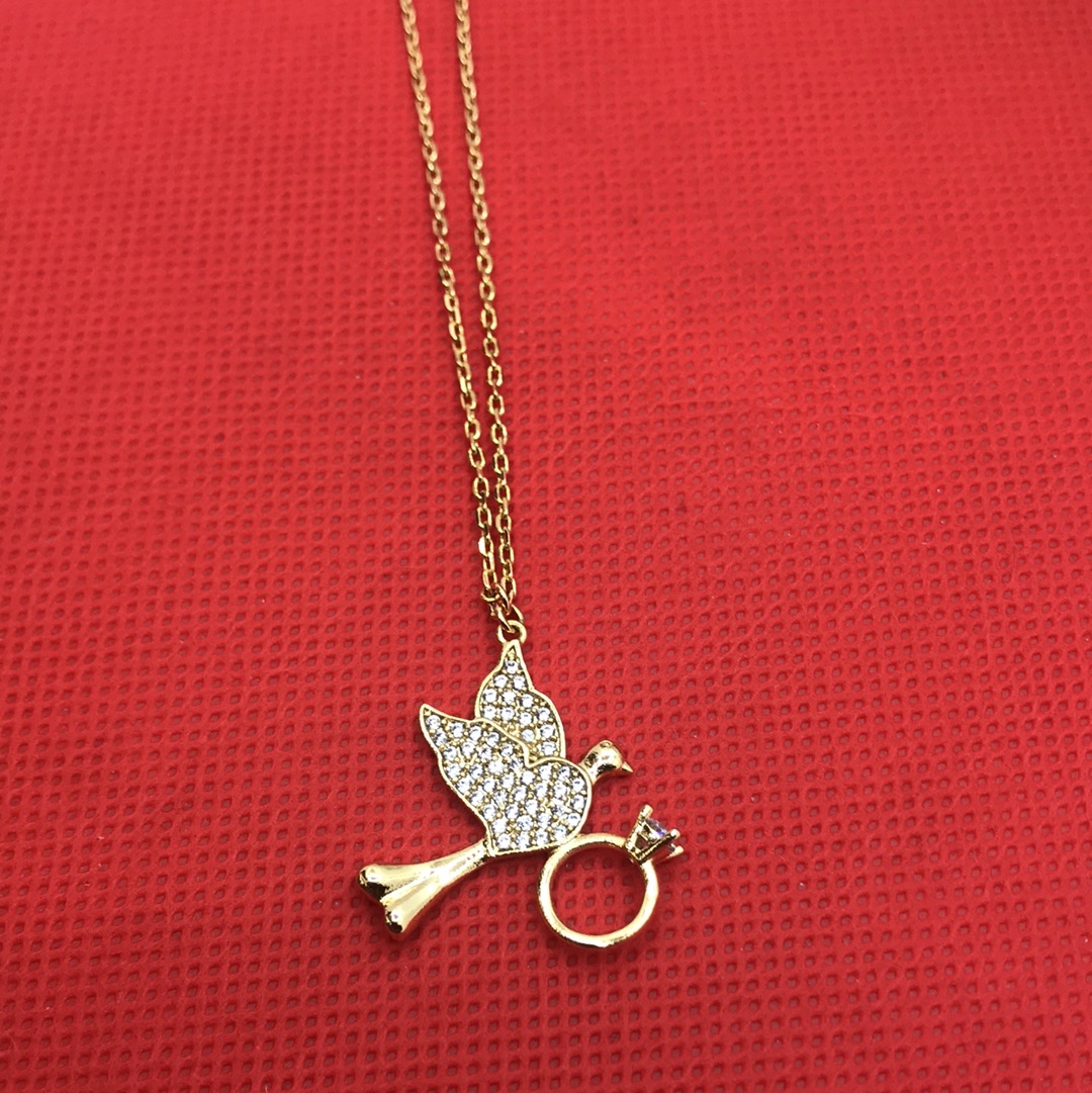 Collier plaqué or