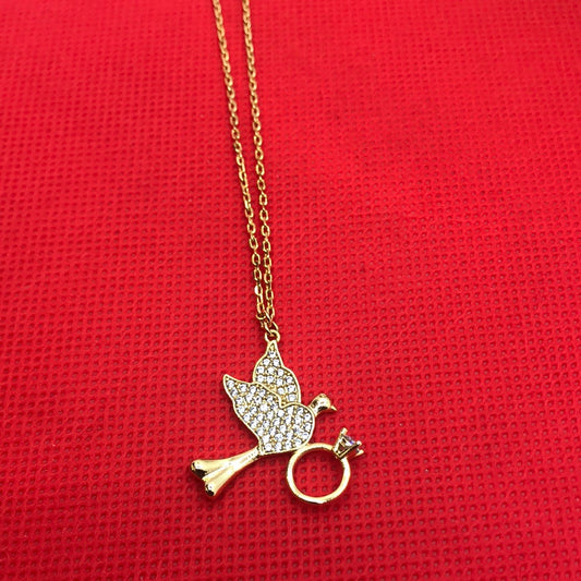 Collier plaqué or