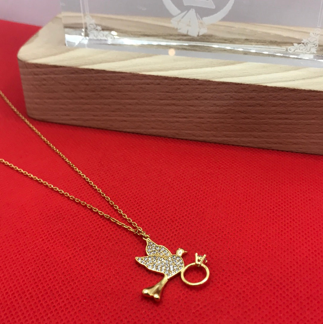 Collier plaqué or