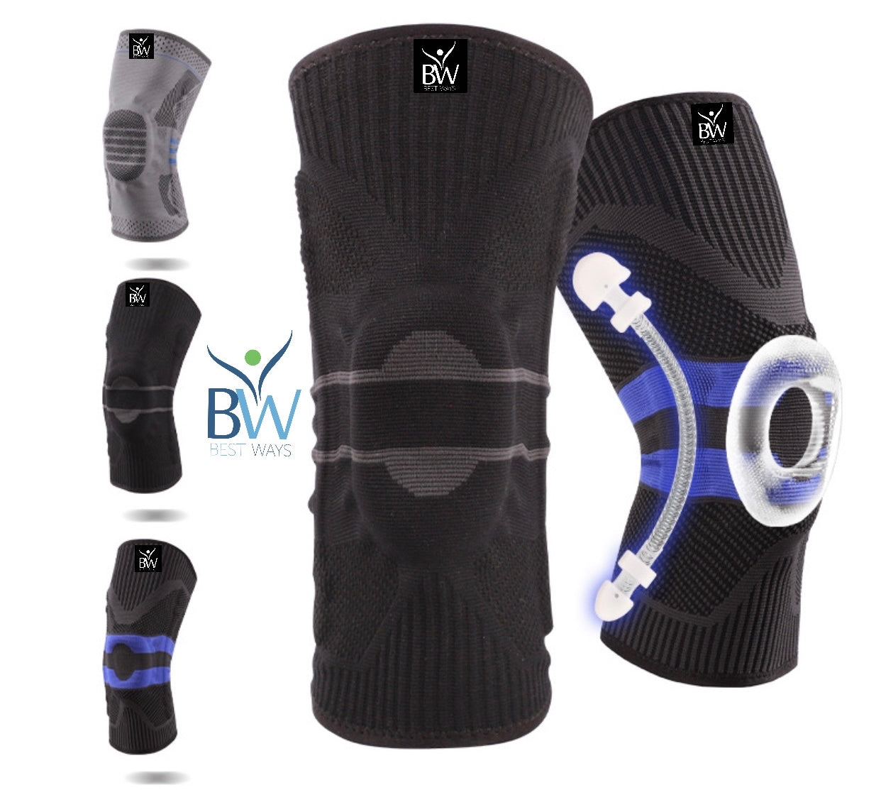 Best Ways Knee Braces/Knee Pads(Knee Pain Relief)- Pair- Limited Stock.