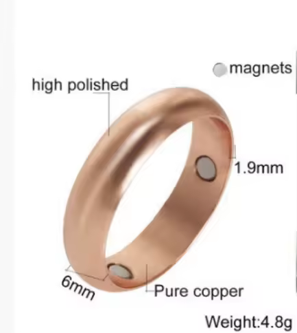 Best Weis Pure Copper Energy Ring – Simple Design, Powerful Effect