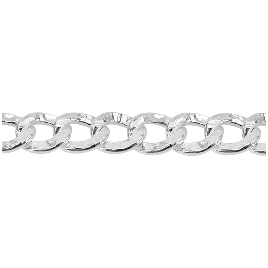 Sterling silver Ultra flat crane chain(6mm)
