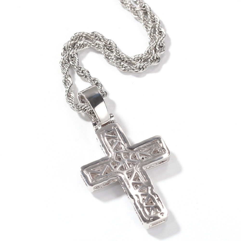 Collier pendentif croix
