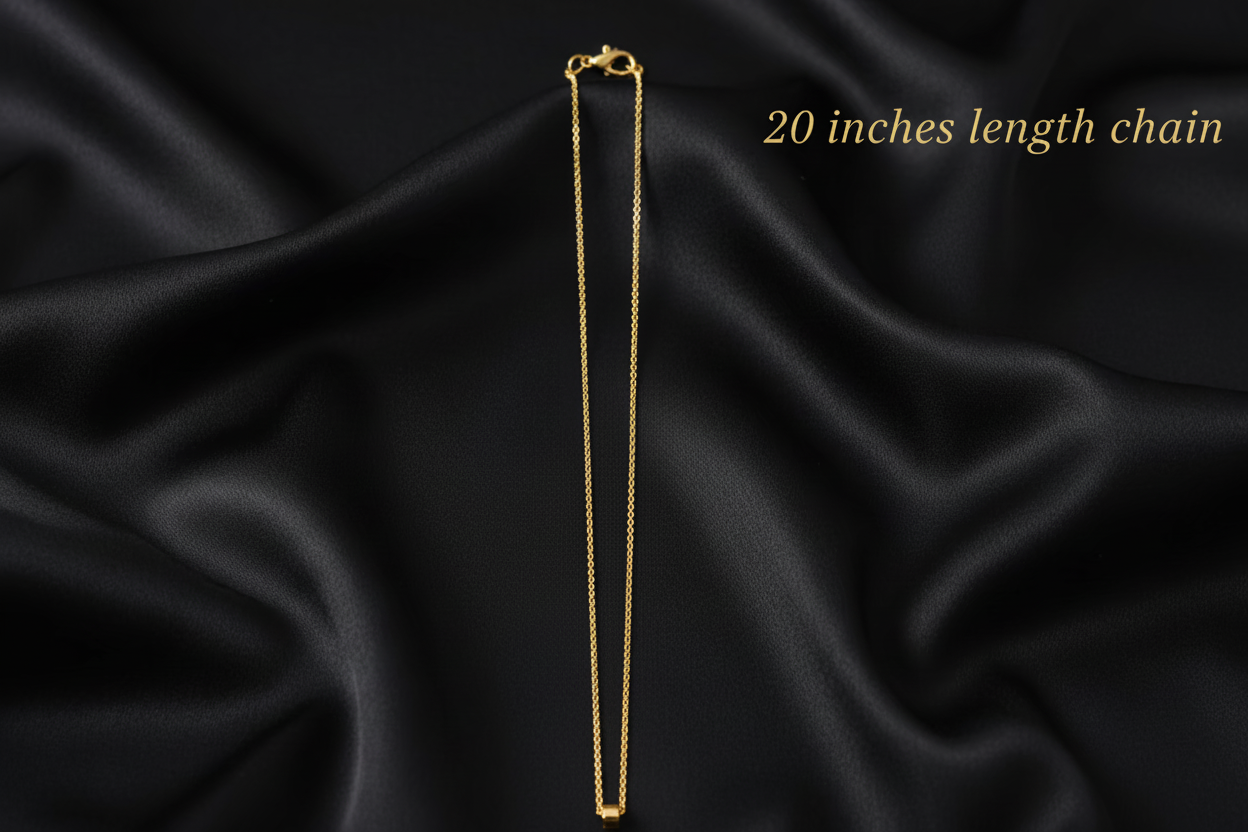 Khanda Gold filled unisex– 925 Sterling Silver Necklace ✨