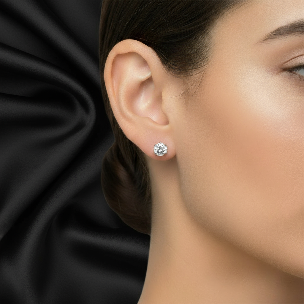 Fashionable Magnetic Non-Piercing stud Earrings