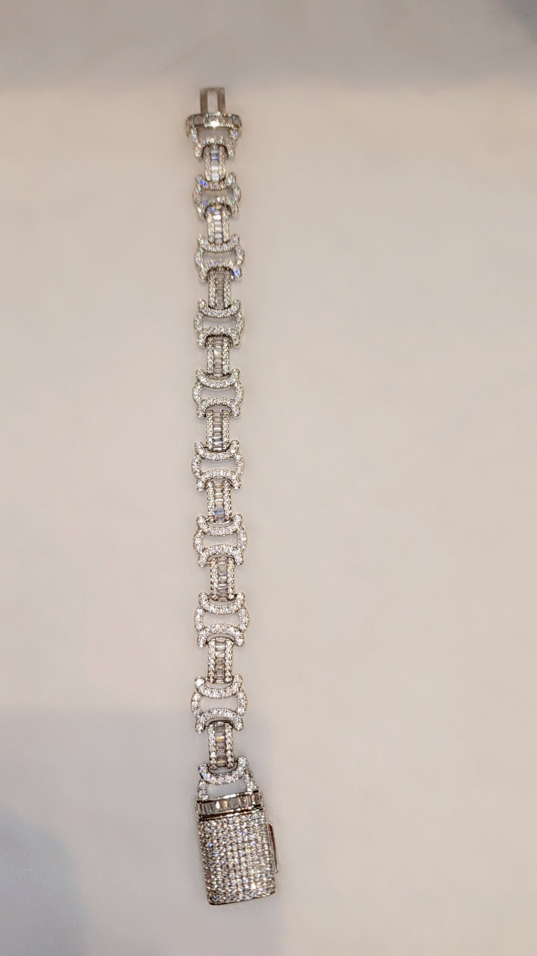 Bracelet plaqué or glacé