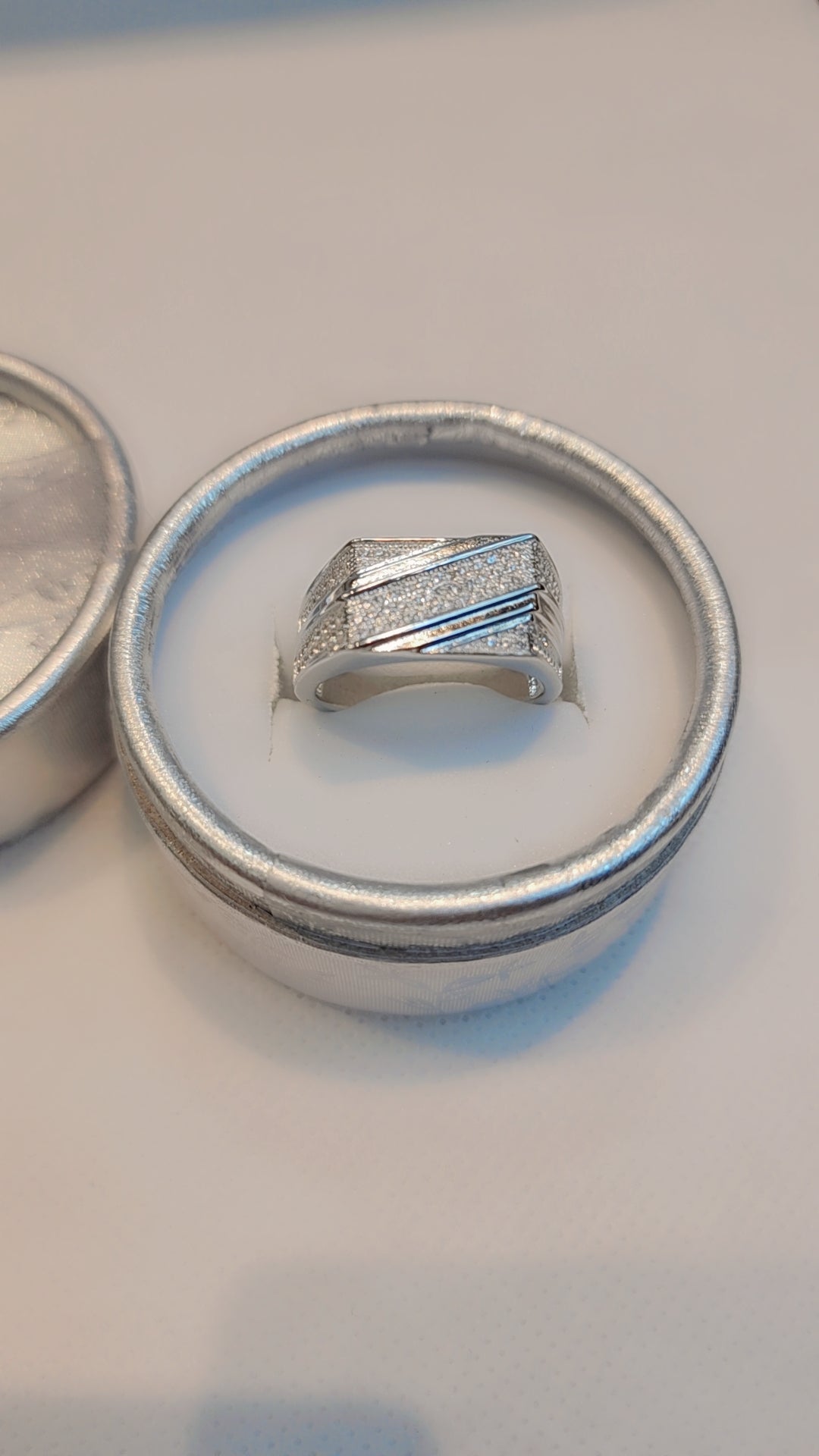 Bague en argent sterling