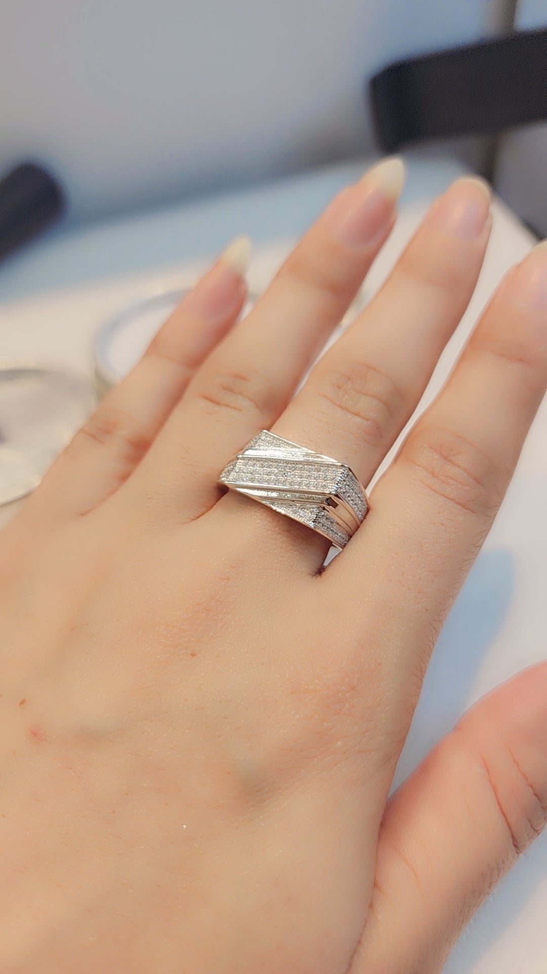 Bague en argent sterling