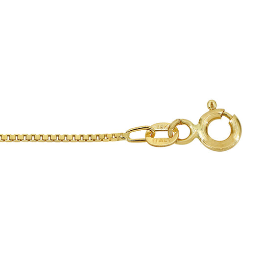 Chaîne en or véritable (1 mm)