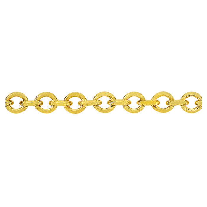 Chaîne en or véritable (1,3 mm)