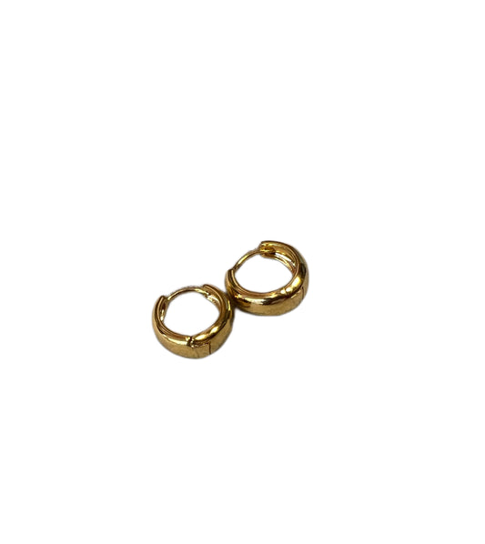 Boucles d'oreilles plaquées or Balliyaan