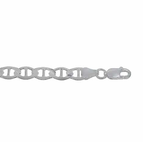 Chaîne extra plate en argent sterling Marine (Gucci) (9,5 mm)