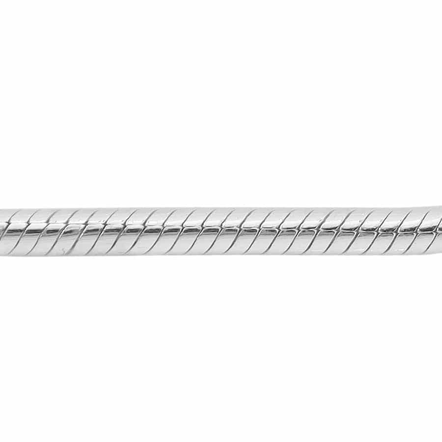 Chaîne serpent en argent sterling (1,1 mm)