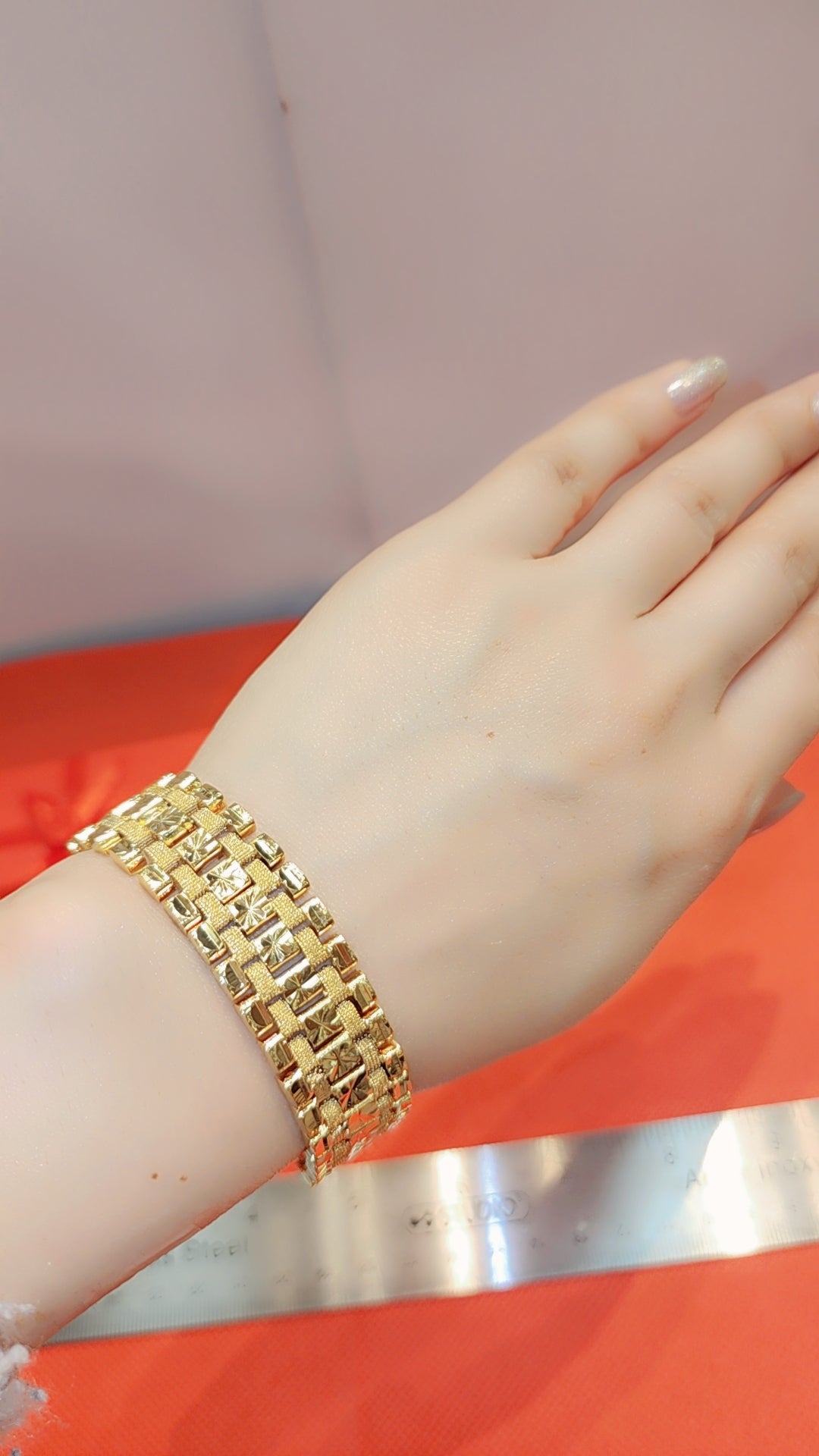 Bracelet plaqué or