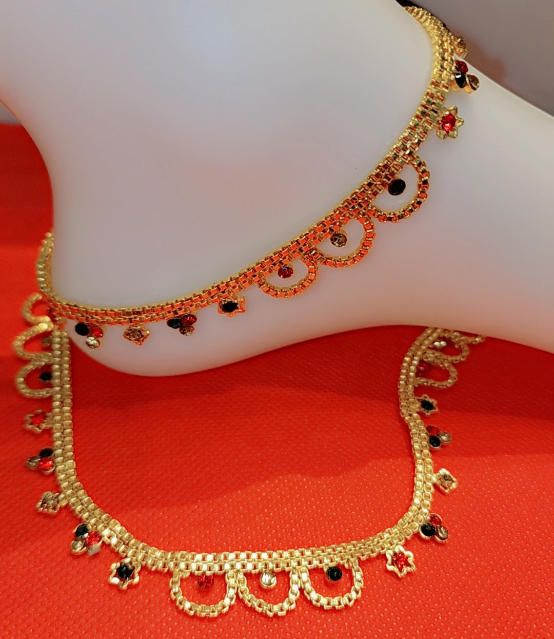 Gold plated Anklet
