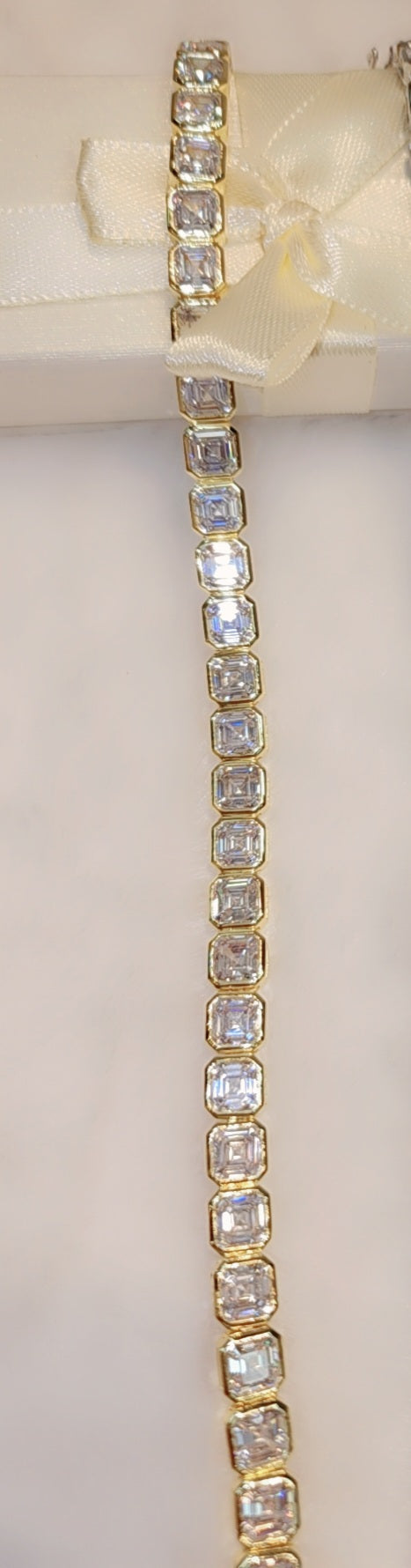 Bracelet plaqué or glacé
