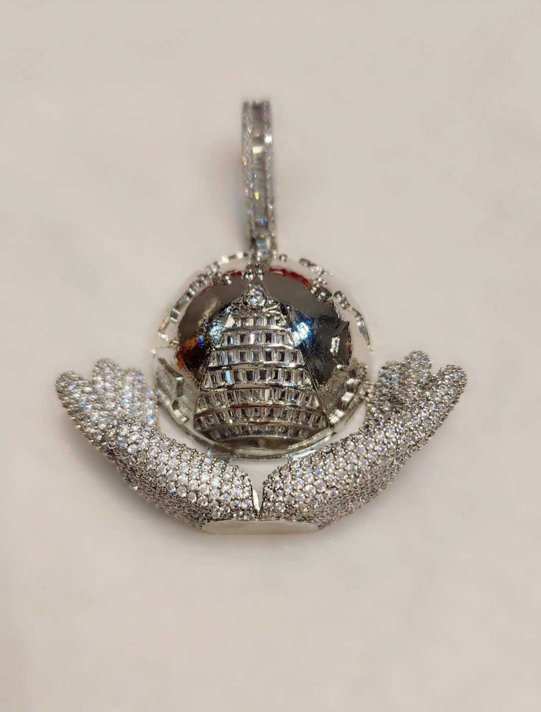 Pendentif glacé