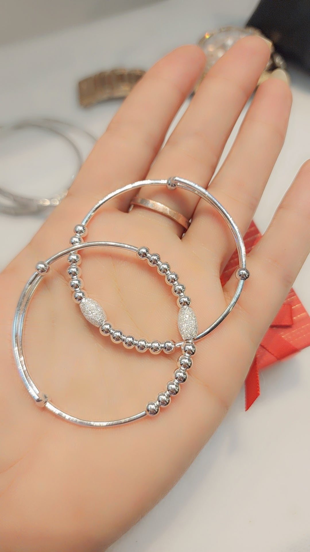 Bracelets bébé en argent sterling
