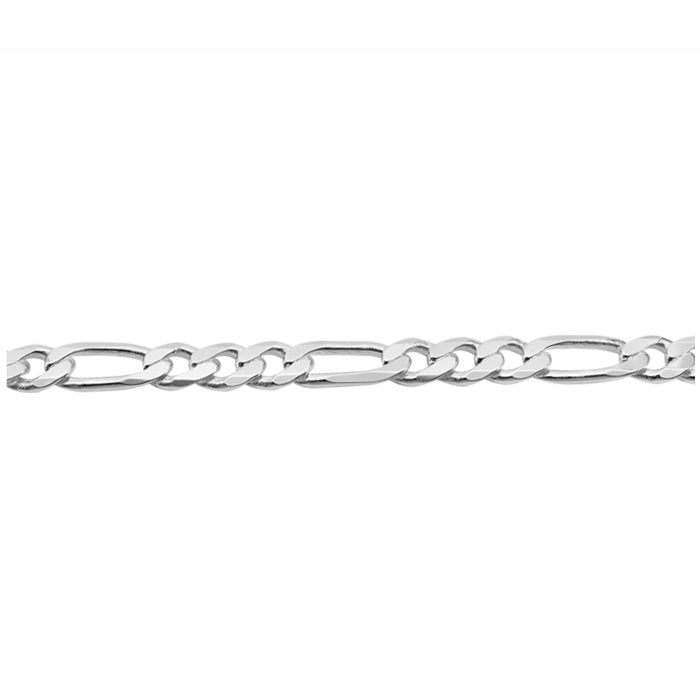 Chaîne figaro en argent sterling (5,6 mm)