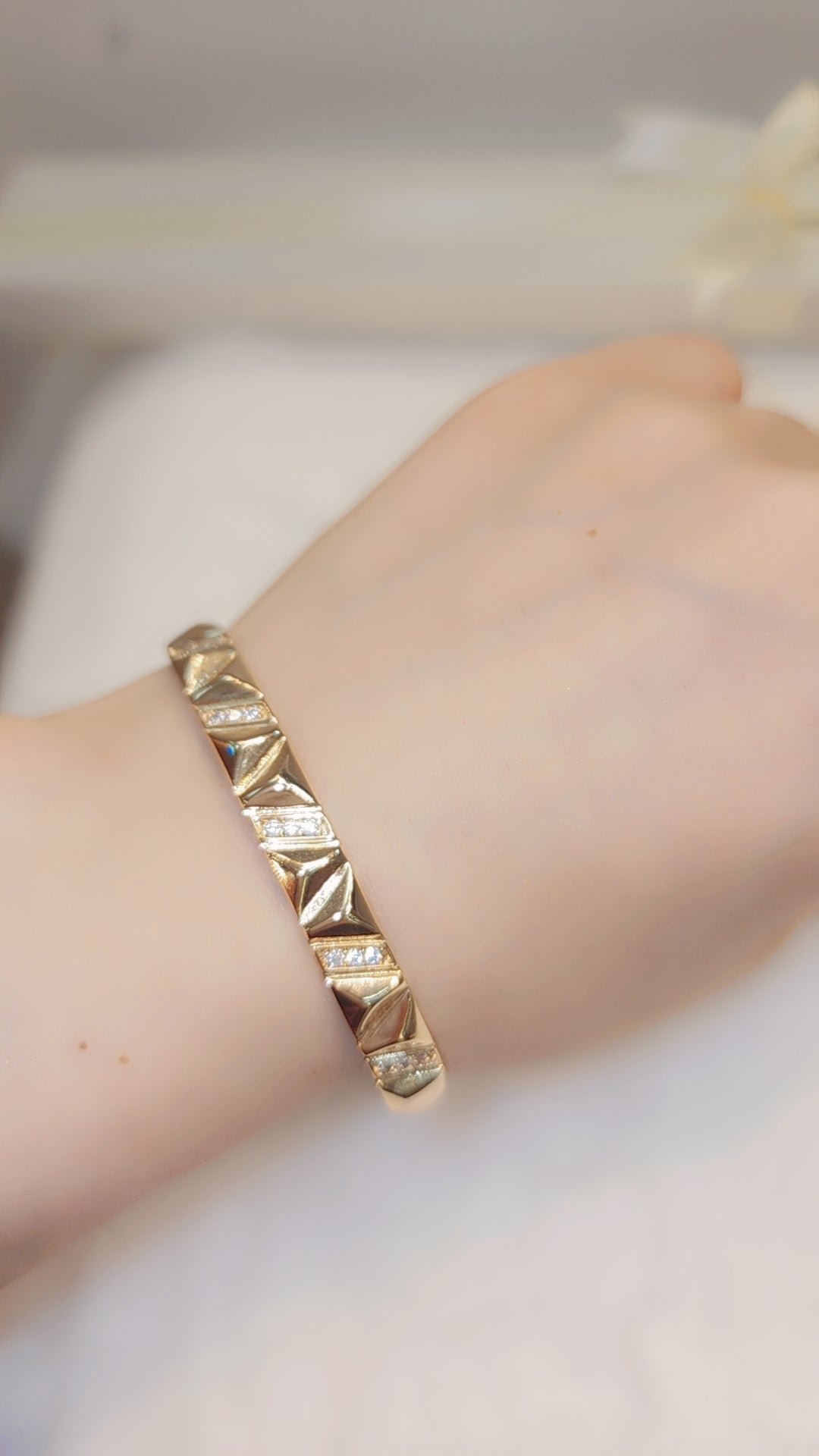 Bracelet plaqué or
