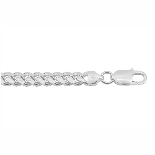 Sterling silver  Miami Cuban chain (4.1mm)
