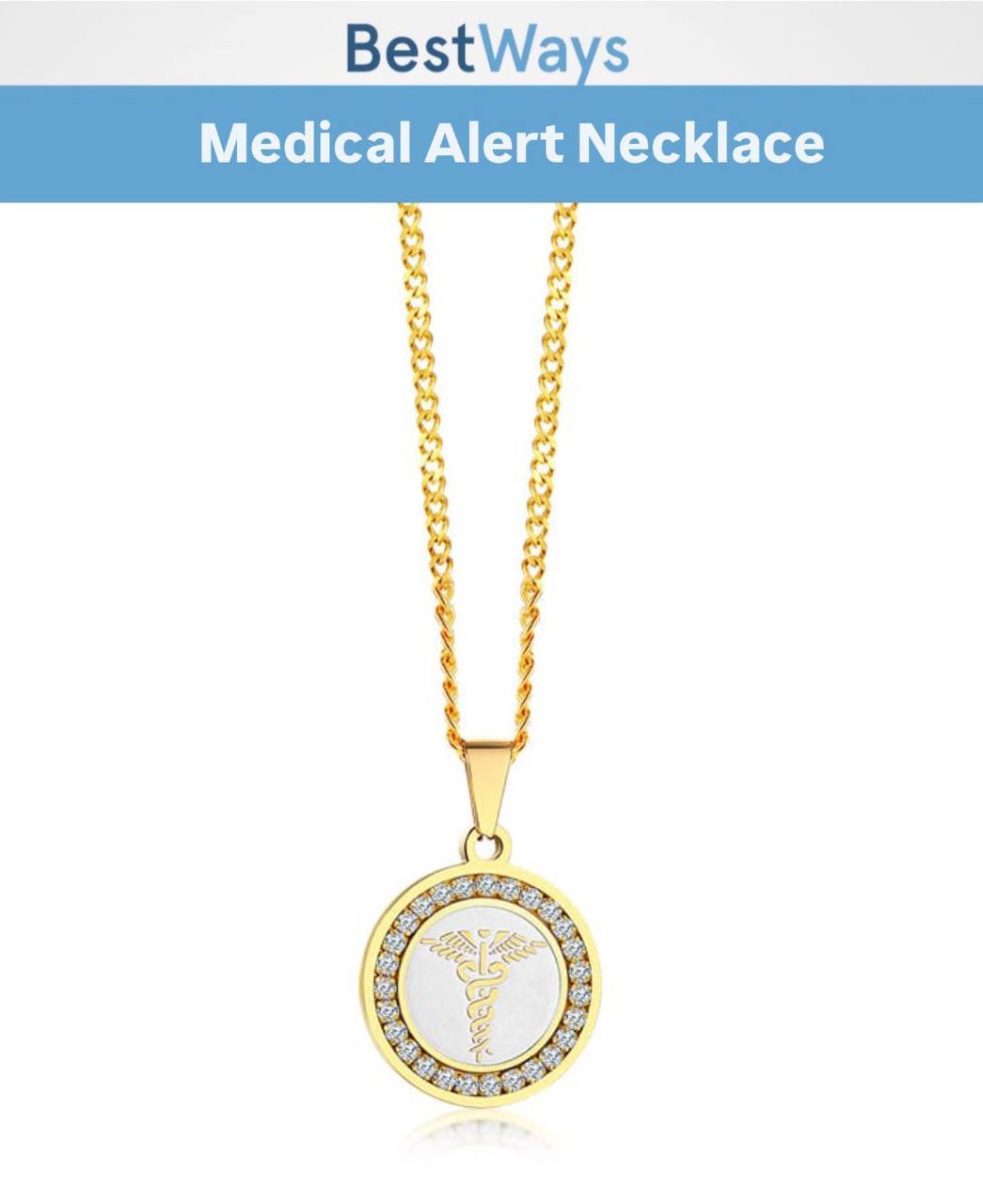 BestWays Medical Alert Necklace