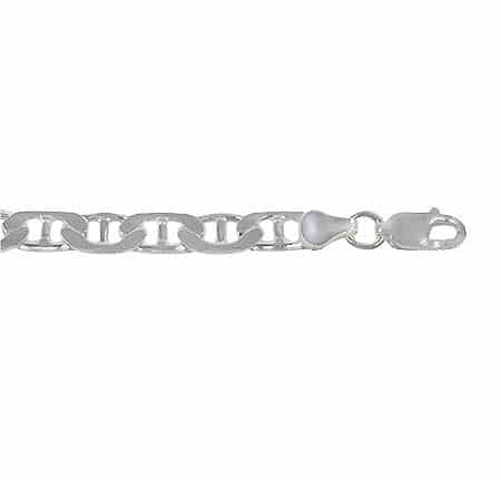 Chaîne plate Marine (Gucci) en argent sterling (3,7 mm)