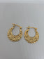 Classic Real Silver 18K PVD Gold Filled Nattiyan Earrings
