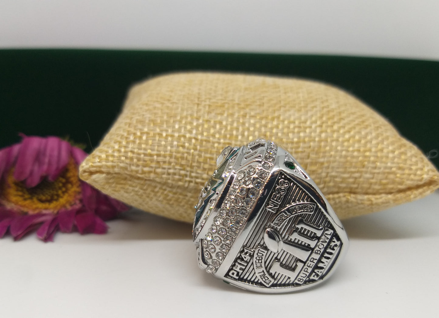 Philadelphia Eagles Super Bowl Foles Championship Ring|
