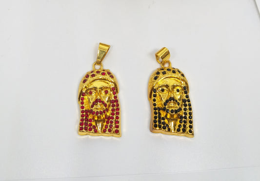 Pendentif Jésus plaqué or
