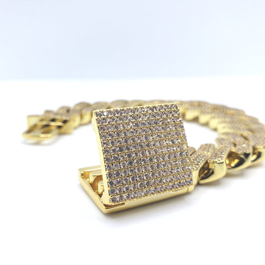Iced Out Miami Cuban Link Bracelet