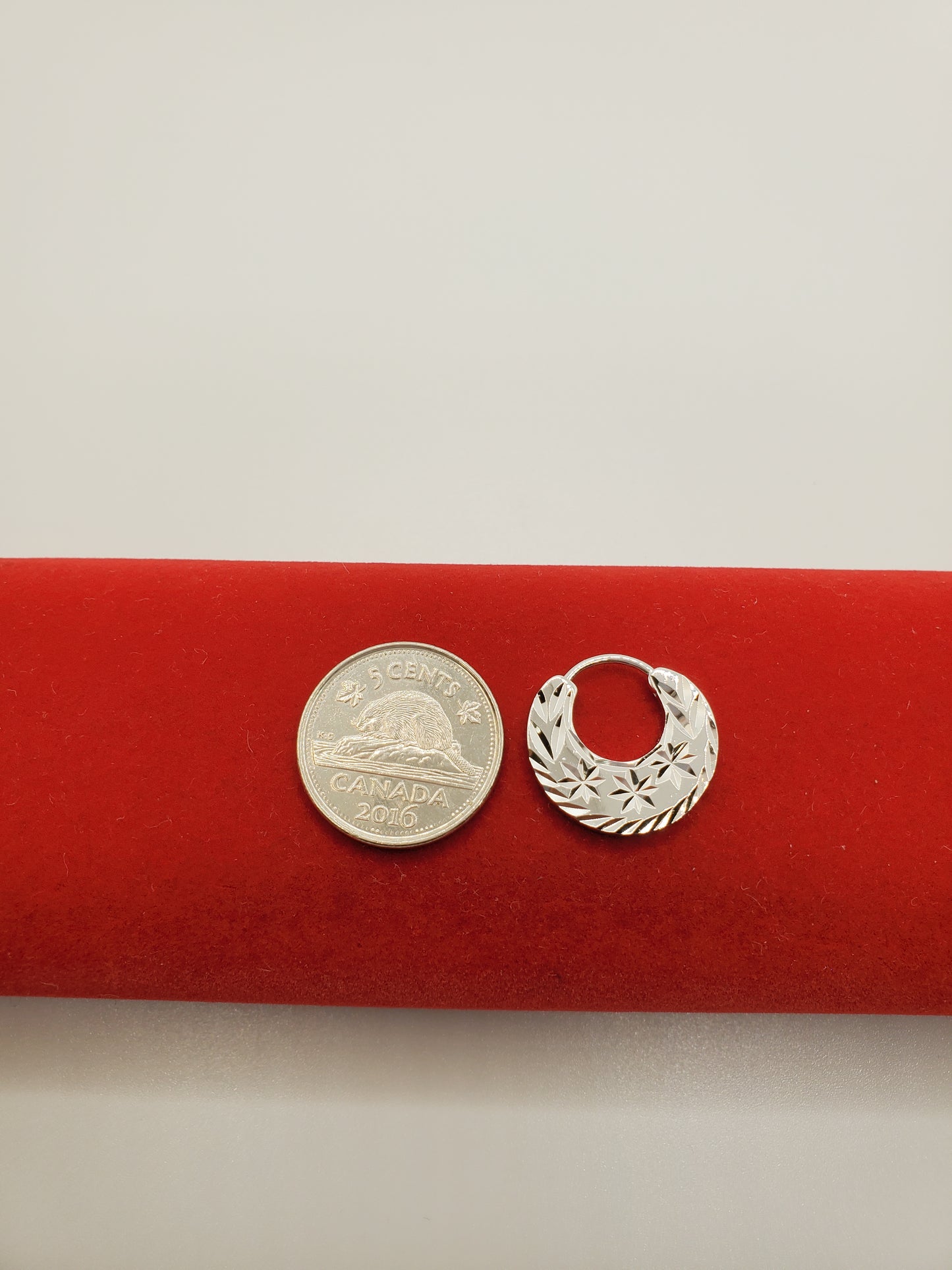 Boucles d'oreilles Nattiyan faciles à porter ; Argent et Or