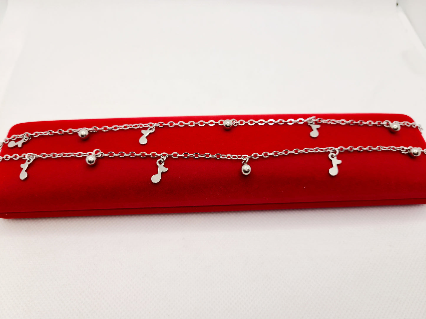 Bracelet de cheville en acier inoxydable