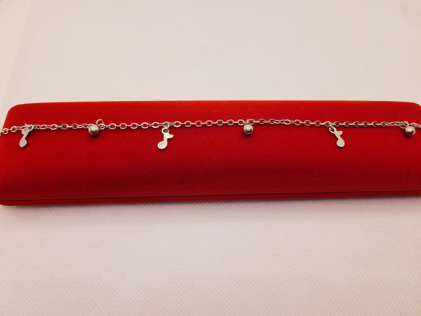 Bracelet de cheville en acier inoxydable