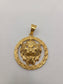 Gold Plated lion Pendant