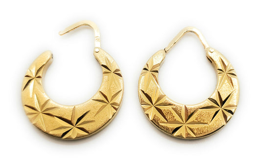 Boucles d'oreilles Nattiyan à la mode