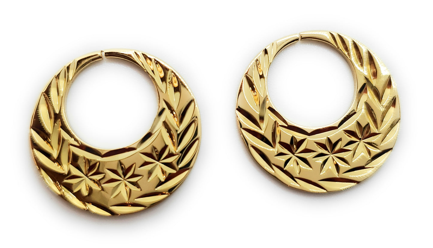 Boucles d'oreilles classiques Nattiyan 💥En rupture de stock💥