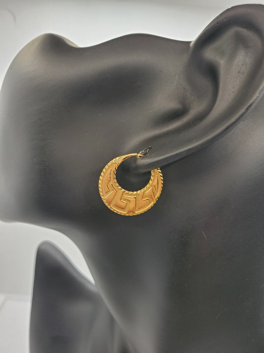 Nattiyan en argent véritable rempli d'or 24 carats