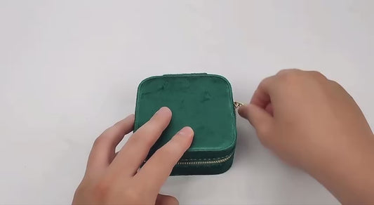 Gift her a Velvet portable jewelry box