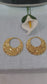 Classic Real Silver 18K PVD Gold Filled Nattiyan Earrings