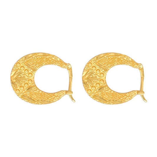 Bague Nattiyan en argent véritable rempli d'or 24 carats, facile à porter