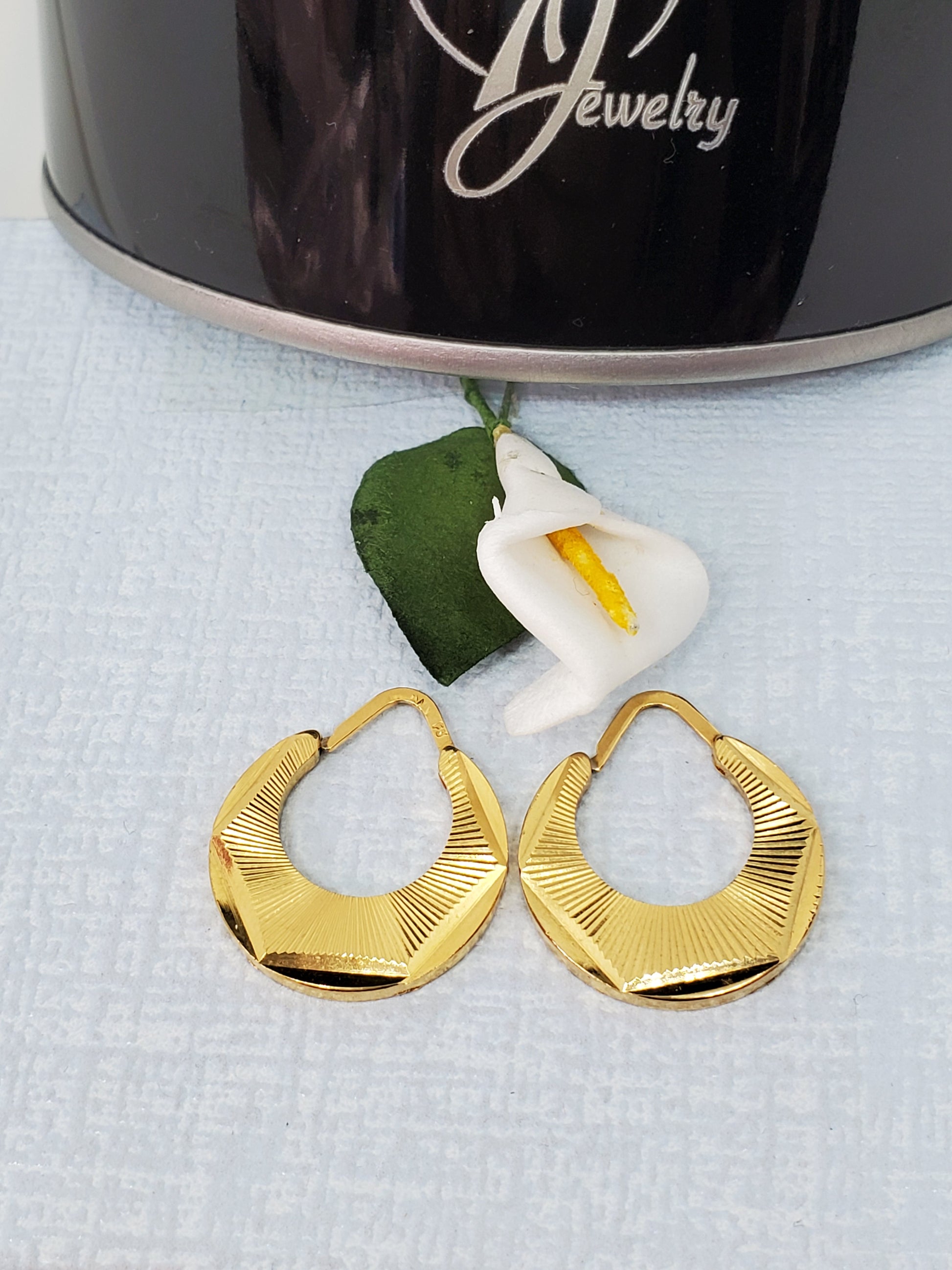 Nattiyan Gold Plated Earrings - 7Jewelry