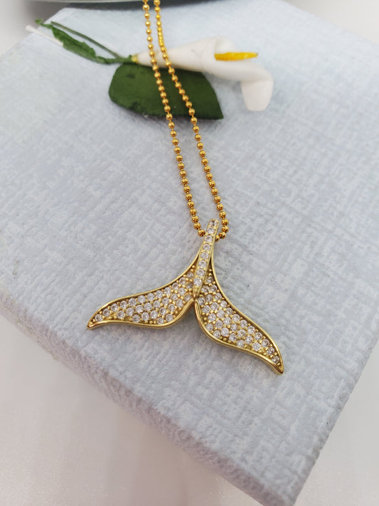 Collier en or rempli
