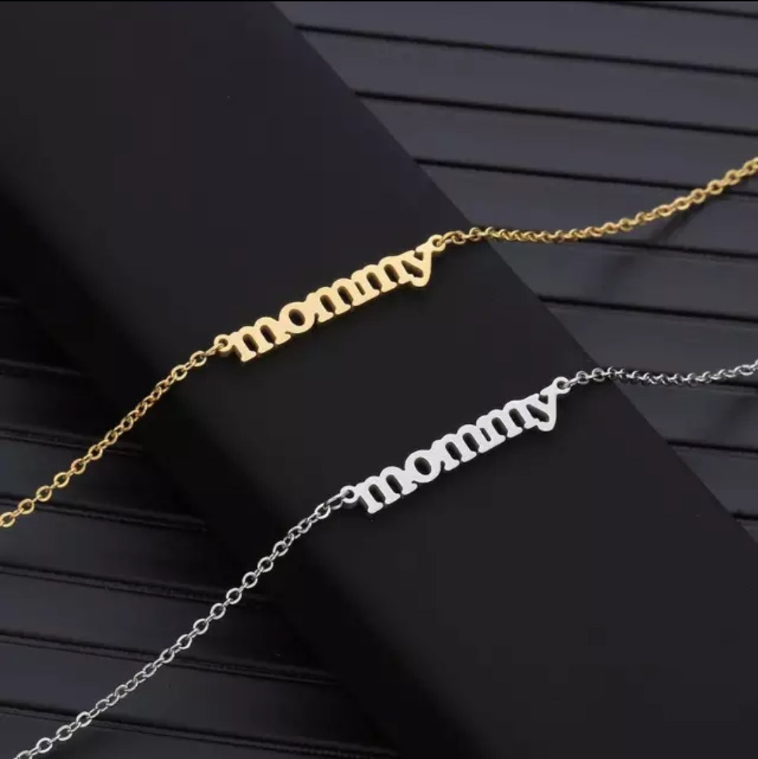Collier personnalisé en argent véritable ou en or véritable avec le nom de votre proche