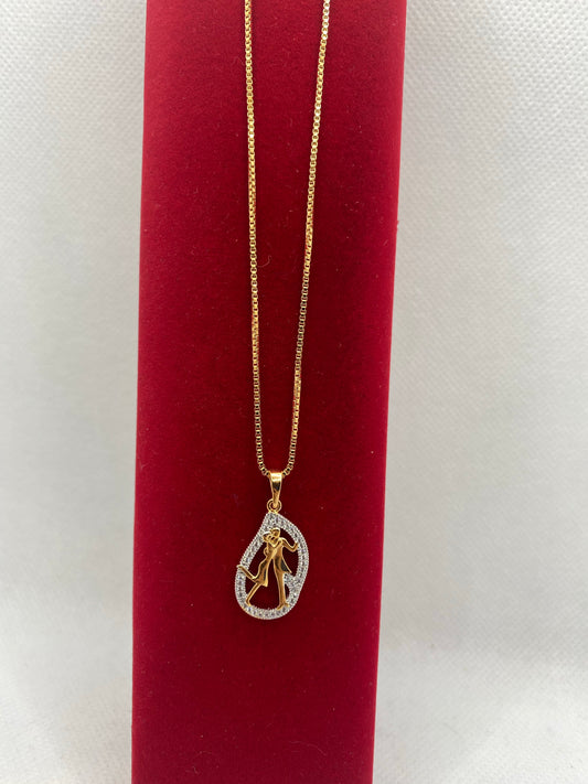 Valentine day gift necklace