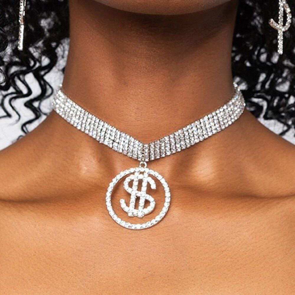 Ensemble de symboles dollar tendance