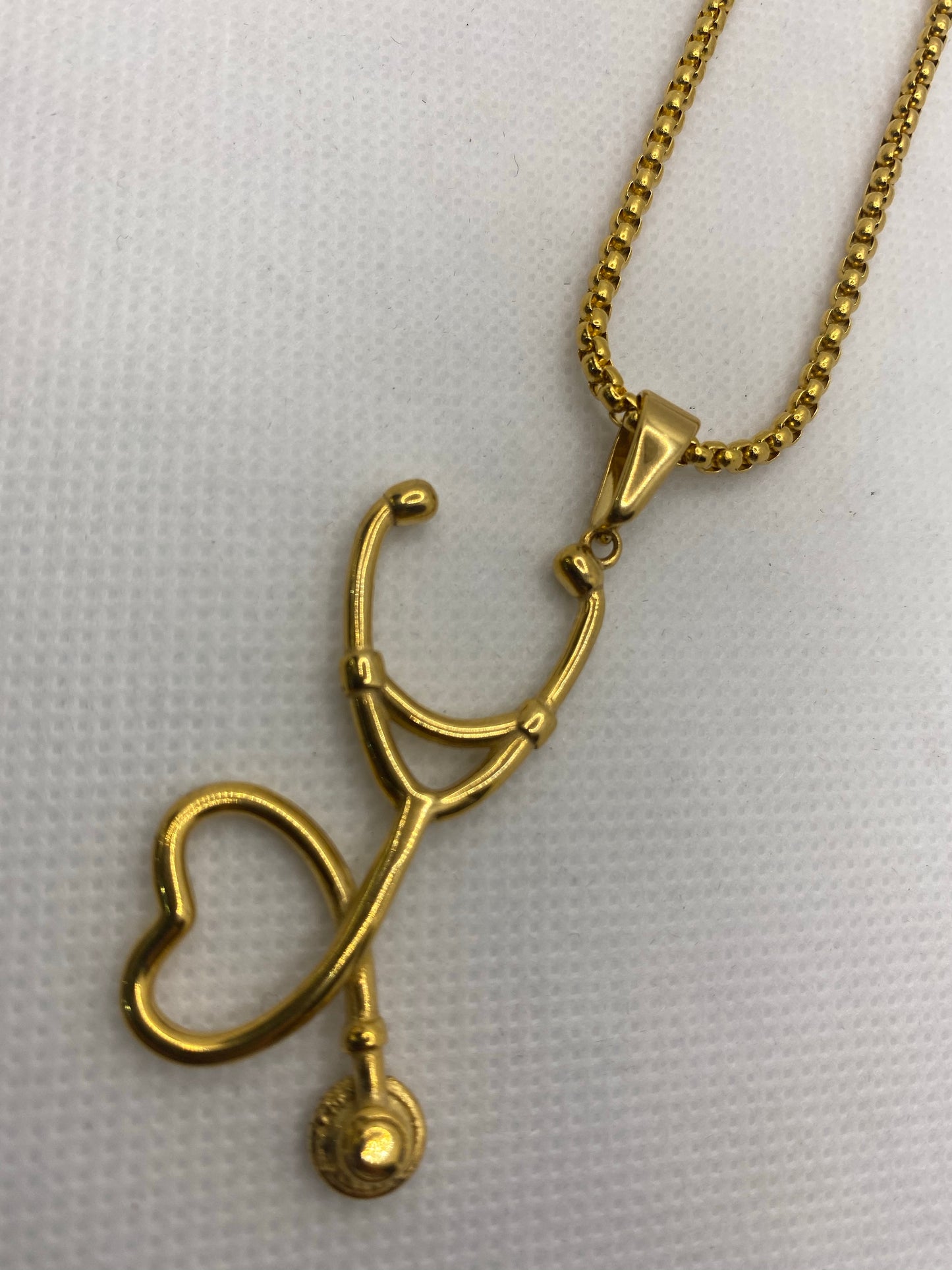 Stethoscope necklace
